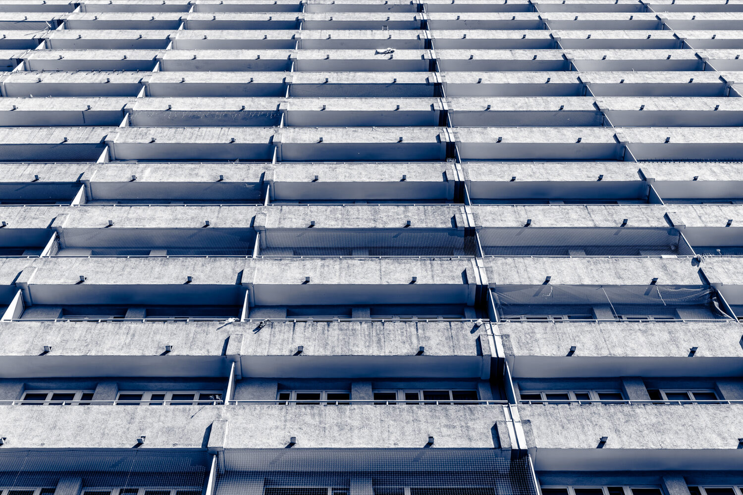 Balkon blokowiska Katowice